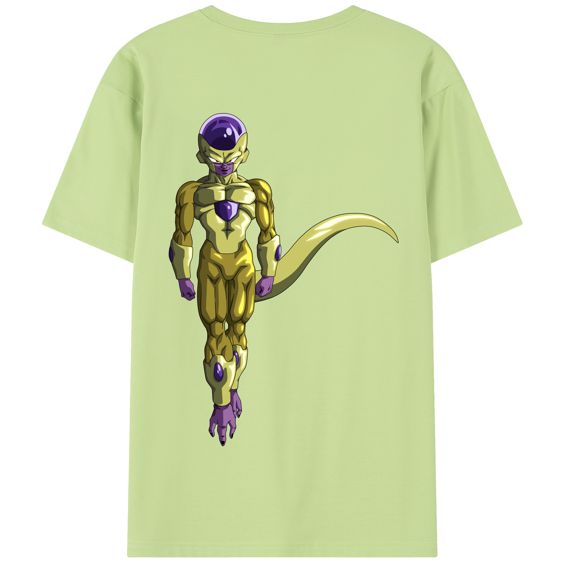 （画像用） ドラゴンボール フリーザ DRAGON BALL Frieza 綿100％半袖Tシャツ（背面プリント）